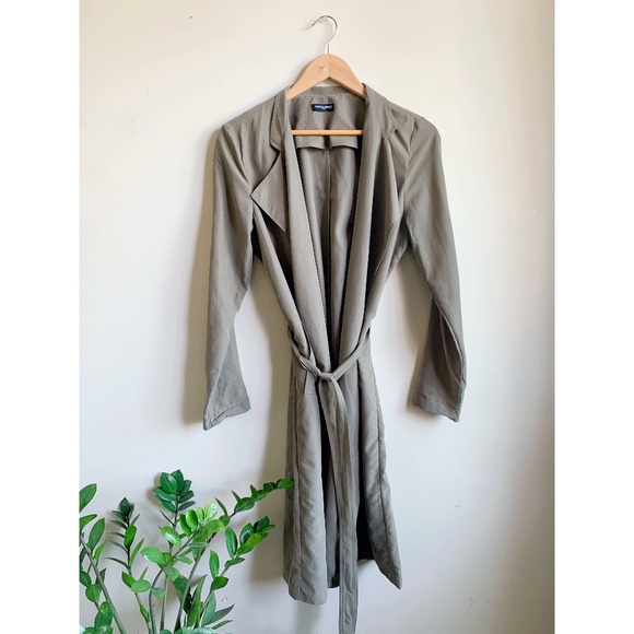 American Apparel Dylan Lightweight Trench - Picture 1 of 5